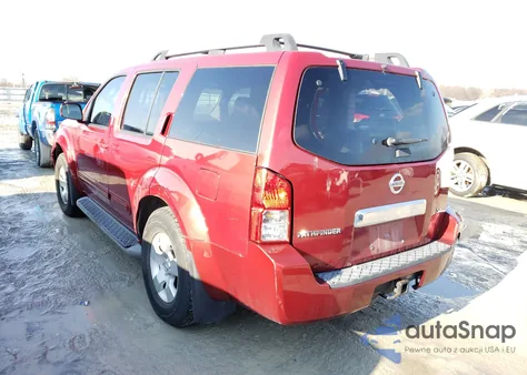 2006 Nissan Pathfinder Le from USA, damaged, VIN 5N1AR18U96C640329
